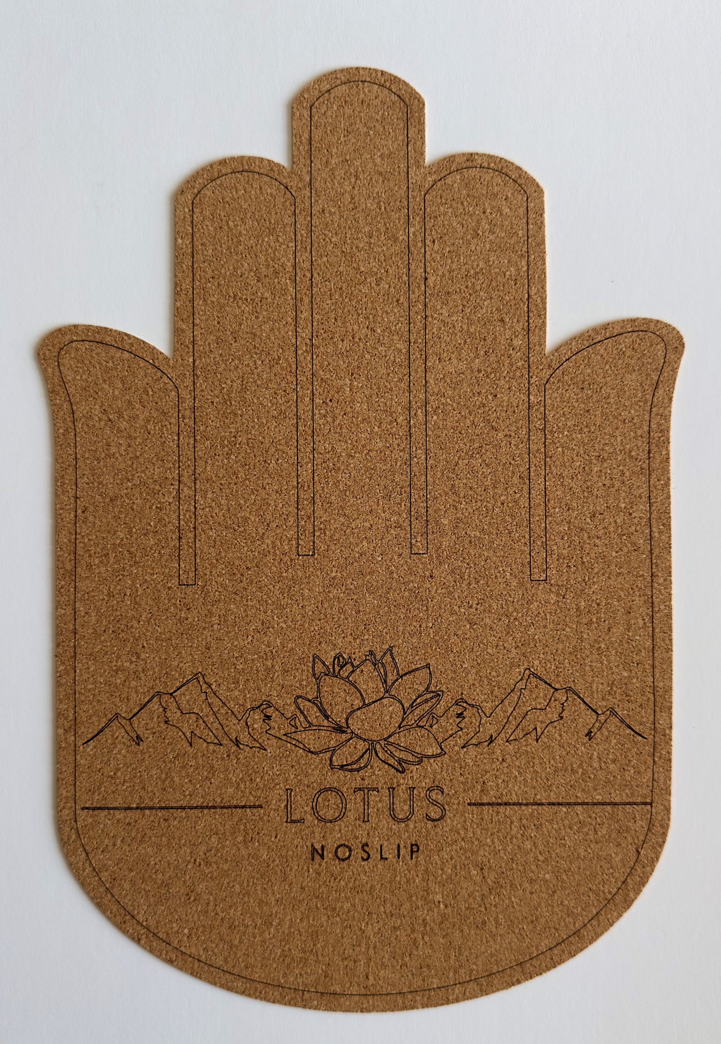 Lotus NoSlip Cork Helping Hand with white background