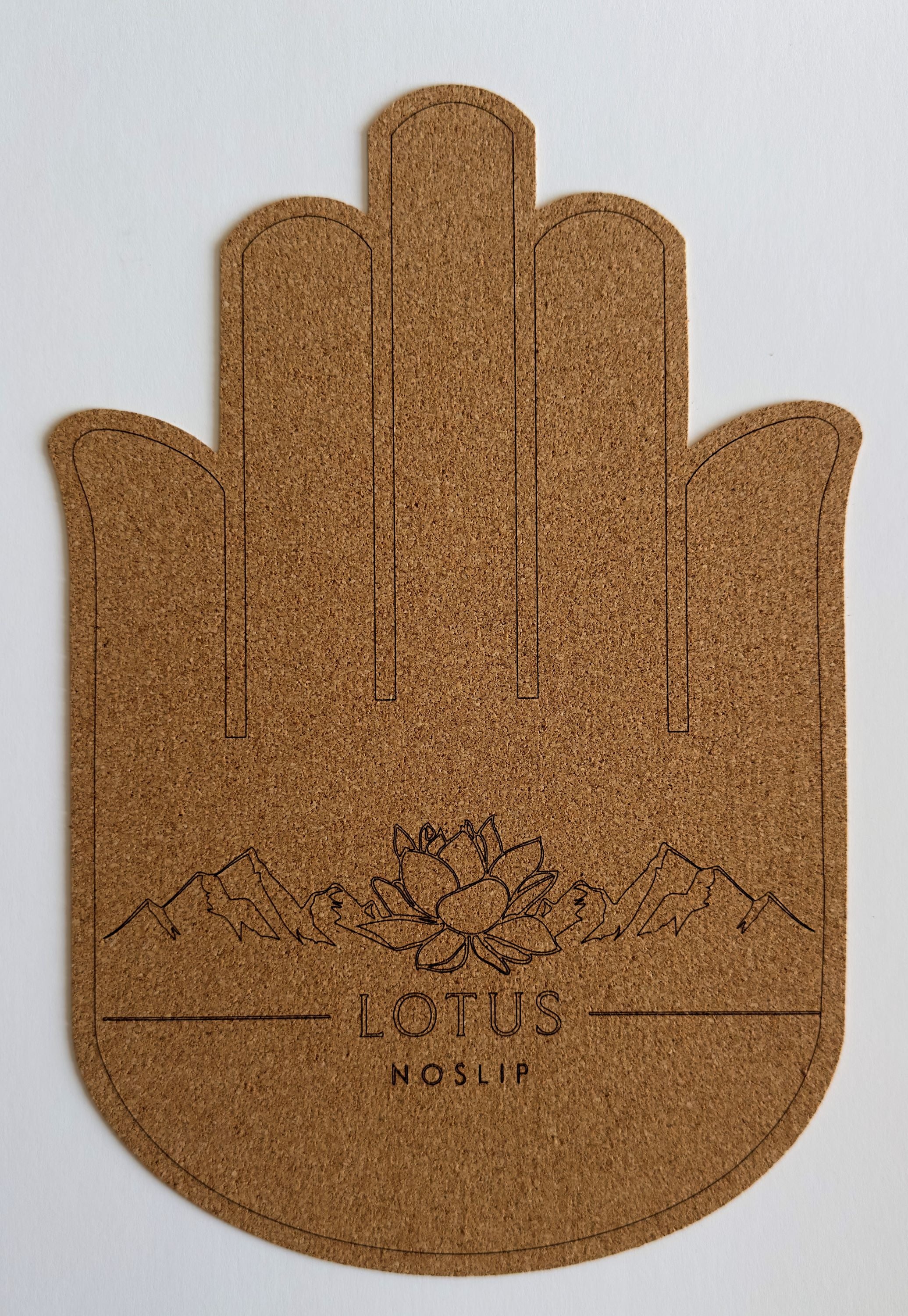 Lotus NoSlip Cork Helping Hand with white background